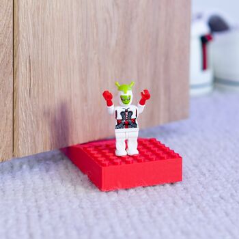 Doorstop With Lego Compatible Top, 2 of 12