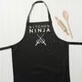 Kitchen Ninja Apron, thumbnail 1 of 2