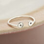 Personalised Disc Open Ring, thumbnail 1 of 12