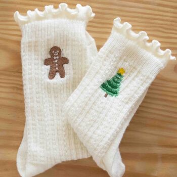 Christmas Relaxation Bed Socks Gift Box Set For Her, 9 of 11