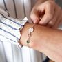 Personalised You And Me Birthstone Bracelet, thumbnail 3 of 6