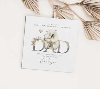 Personalised Dad Birthday Card, 2 of 2