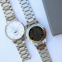 Men's Personalised Watch In White Architect Apollo, thumbnail 7 of 7
