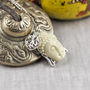 Sterling Silver Healing Buddha Charm Necklace, thumbnail 6 of 9