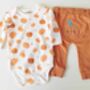 1st Halloween Baby Pumpkin Outfit, thumbnail 3 of 5