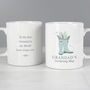 Personalised Gardener's Wellies Mug, thumbnail 3 of 4