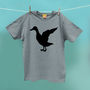 Mummy And Me Twinning Duck / Duckling Tshirt Top Set, thumbnail 5 of 7