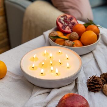Luxury Multi Wick Essential Oil Bowl Candle, 3 of 10