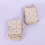 G Decor Set Of Five Or 10 Bags With Flower Patterns, thumbnail 6 of 6