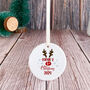 Personalised Children's Christmas Ceramic Ornament With Name, thumbnail 6 of 7