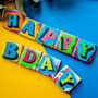 Birthday Biscuits Gift Box, Pop Art, Nine Pieces, thumbnail 3 of 9