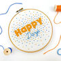 Happy Days Embroidery Kit, thumbnail 1 of 6