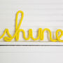 Yellow Sunshine Soft Script Style Word, thumbnail 3 of 4