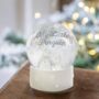 Personalised Mummy And Child Penguin Snowglobe, thumbnail 1 of 2