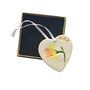 Handmade Ceramic Heart – Daffodil And “Mum” Keepsake Gift, thumbnail 9 of 11