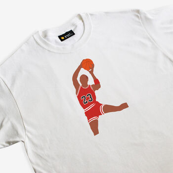 Michael Jordan Chicago Bulls Basketball T Shirt, 3 of 4