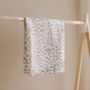 Muslin Swaddle Baby Blanket Nordic Lights, thumbnail 3 of 4