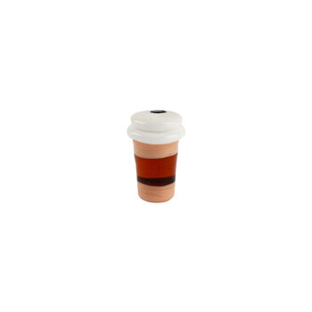 Artisan Glass Coffee Cup In Gift Box | Collectable | Home Decor, 3 of 4