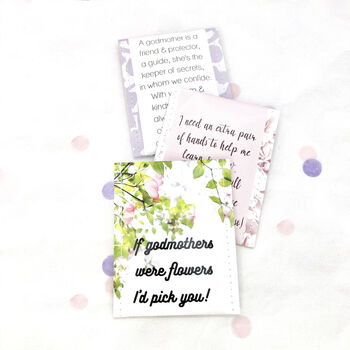 Godmother Proposal Gift | 'Will You Be My Godmother' Tea Gift | New Mum, 7 of 12