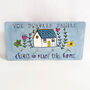 Personalised 'There's No Place Like Home' Key Holder, thumbnail 3 of 5