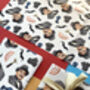 Poirot Inspired Wrapping Paper, Detective Gift Wrap, thumbnail 7 of 7
