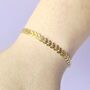 Leaf Bracelet In Water Resistant Stainless Steel, thumbnail 3 of 4