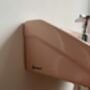 Vintage Pink Twyfords Standard Pedestal Bathroom Sink, thumbnail 8 of 12