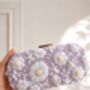 Lilac Breeze | Light Purple Capsule Embroidery Clutch, thumbnail 5 of 8