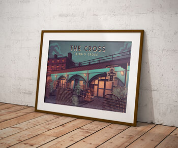 The Cross Nightclub London Travel Poster Art Print, 5 of 8