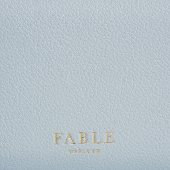 Swallow Embroidered Large Blue Purse, 6 of 8