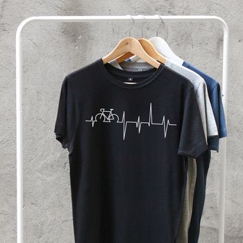 Personalised Heartbeat Hobby T Shirt, 3 of 12
