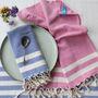 Personalised Cotton Kitchen Apron, Tea Towel, thumbnail 8 of 12