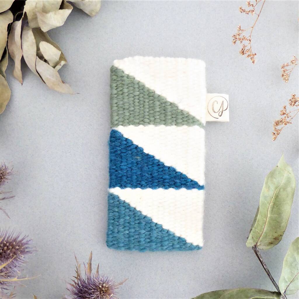 Handwoven Glasses Case By Catherine Jane Weaving