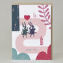 'Love You' Forest Walk Card, thumbnail 1 of 2