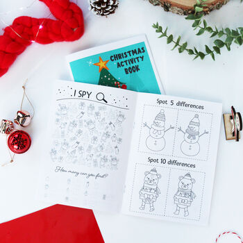Christmas Adult And Child Activity Books, 6 of 12
