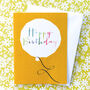 Mini Birthday Balloon Card, thumbnail 4 of 5