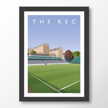 The Rec Bath Rugby Poster, 6 of 6