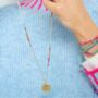 Nemty Turquoise Pink Necklace, thumbnail 1 of 5