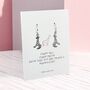 Stand Tall Stand Proud Sterling Silver Giraffe Hook Earrings, thumbnail 1 of 6