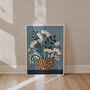 Personalised Abstract Flowers In A Vase Art Print, thumbnail 2 of 4