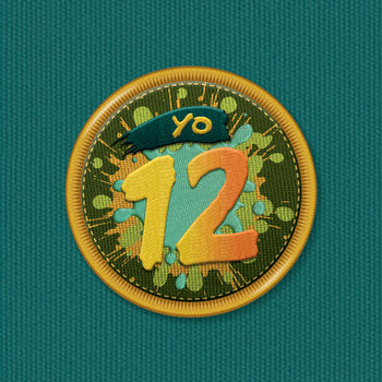 12th Birthday Card ‘Yo 12’, 2 of 4