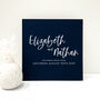 Custom Linen Wedding Guest Book With Six Colour Options, thumbnail 9 of 11