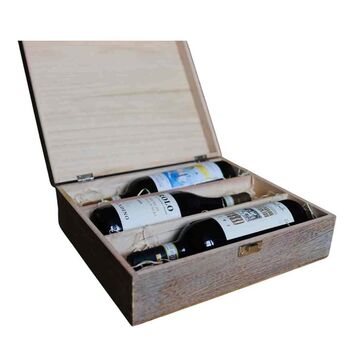 Brix Reserve Collection Case – Three Italian Wines In A Handcrafted Wooden Box, 5 of 5