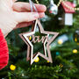 Personalised 3D Star Tree Decoration, thumbnail 1 of 7