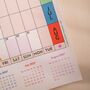2025 2026 A1 Academic Year Wall Planner | Work Hard, Play Nice, thumbnail 4 of 8