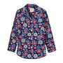 Women's Pyjamas In Margo Floral Crisp Cotton, thumbnail 3 of 4