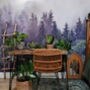 Forest In The Mist Mural Wallpaper, thumbnail 2 of 6
