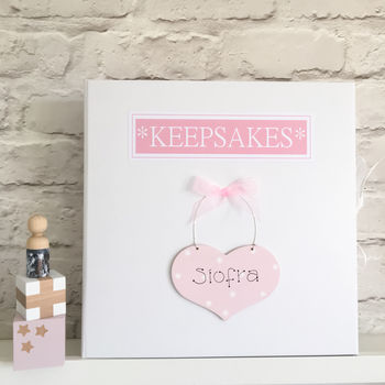 Personalised Keepsake Or Memory Box By Little Bird Designs ...