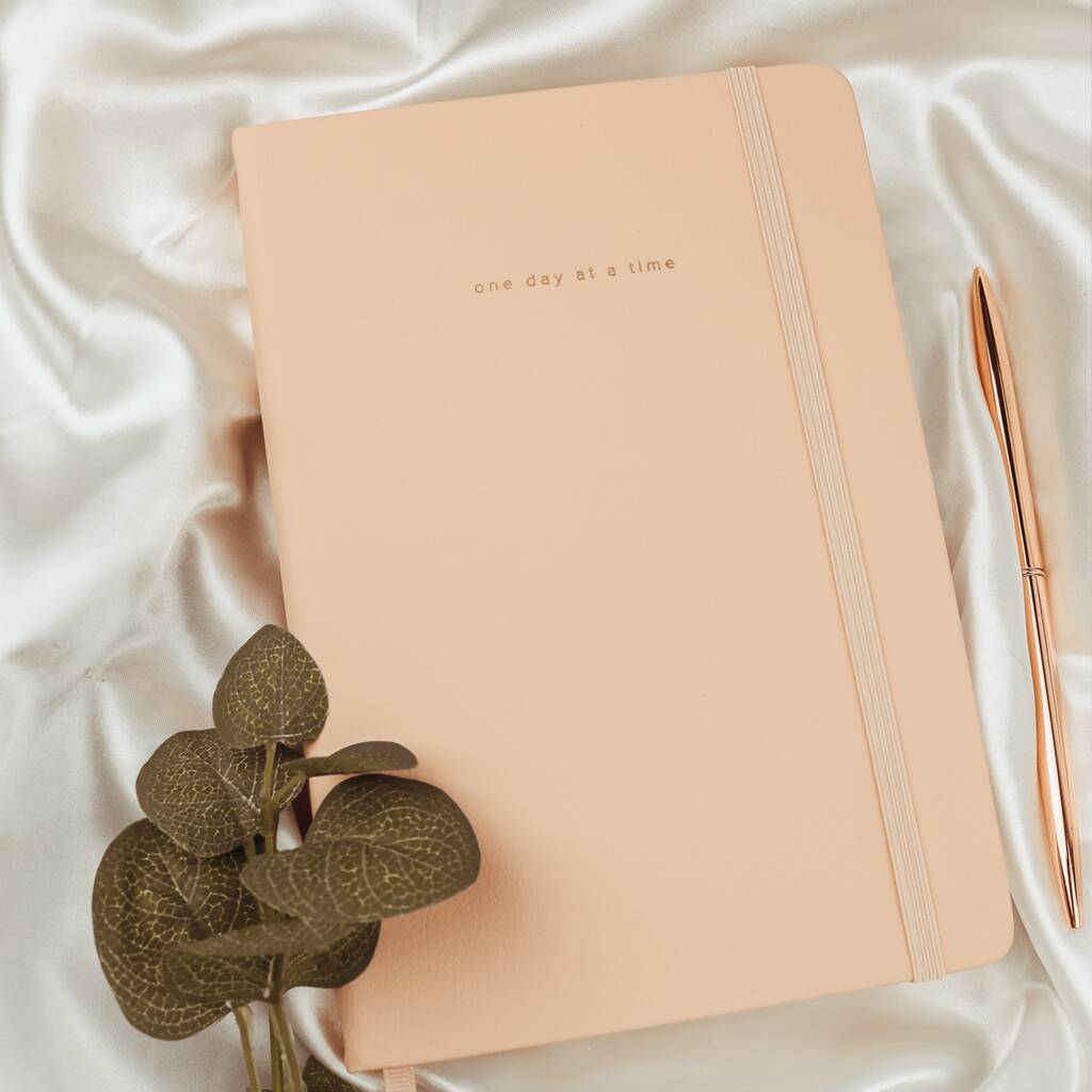 Minimalist Undated Daily Planner By Faye Co Papier | notonthehighstreet.com