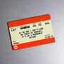 Funny Personalised Train Ticket Fridge Magnet, thumbnail 2 of 4